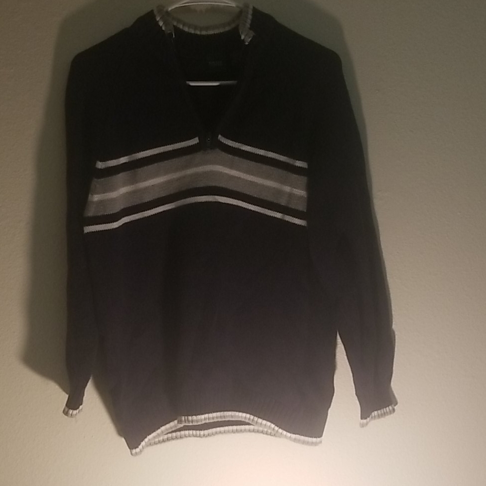 Boys Quarter Zip Sweater